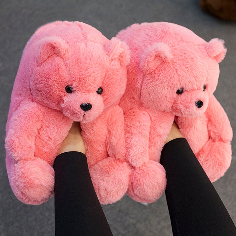 Teddy Bear Slippers