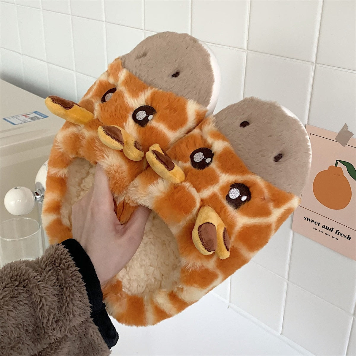 Giraffe Slippers