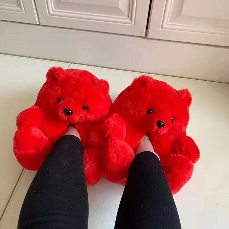 Teddy Bear Slippers