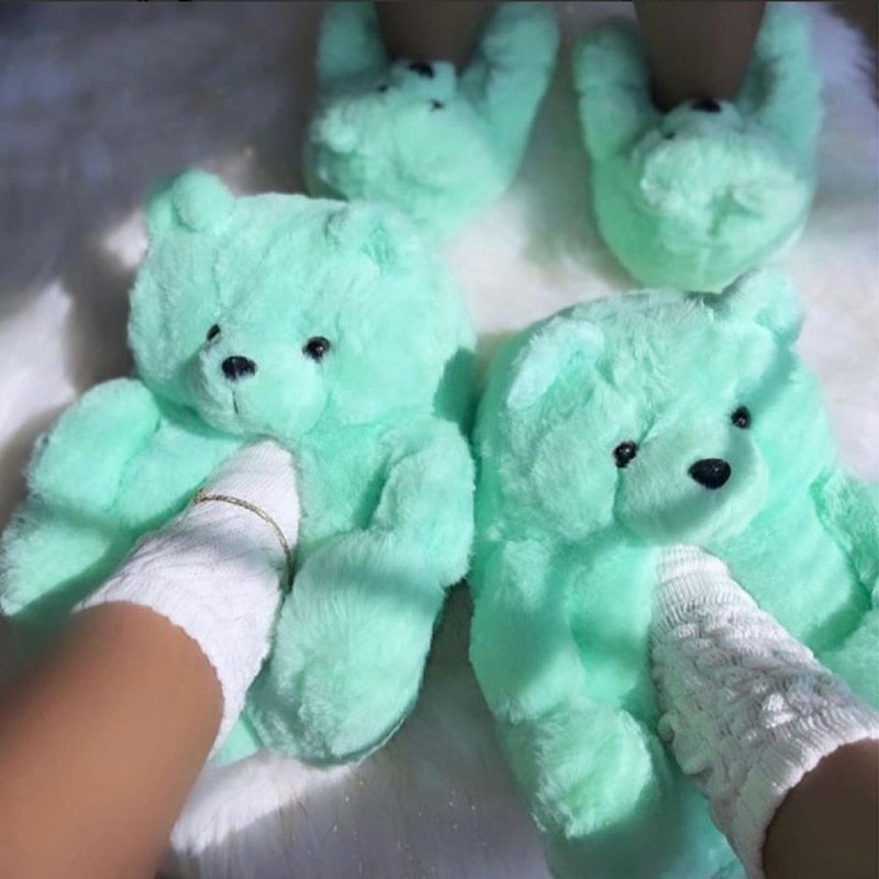 Teddy Bear Slippers