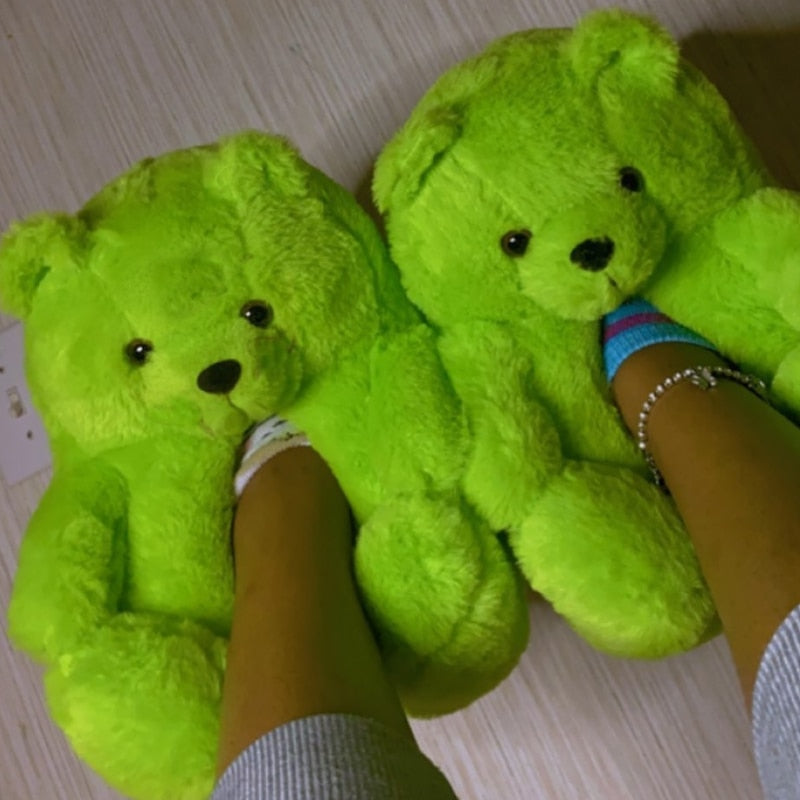 Teddy Bear Slippers