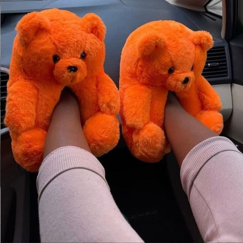 Teddy Bear Slippers