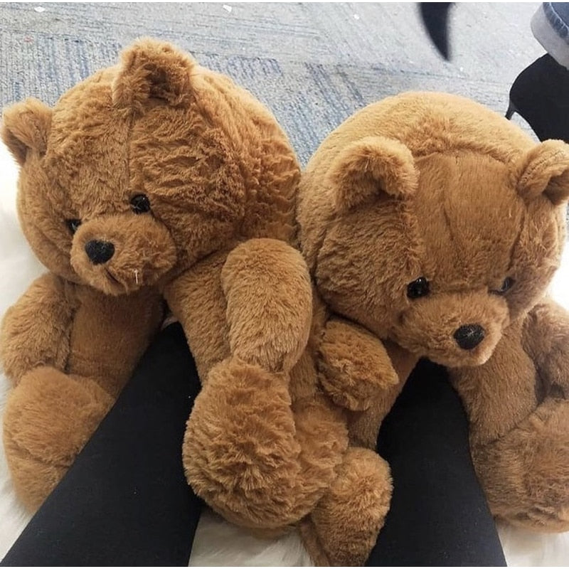 Teddy Bear Slippers