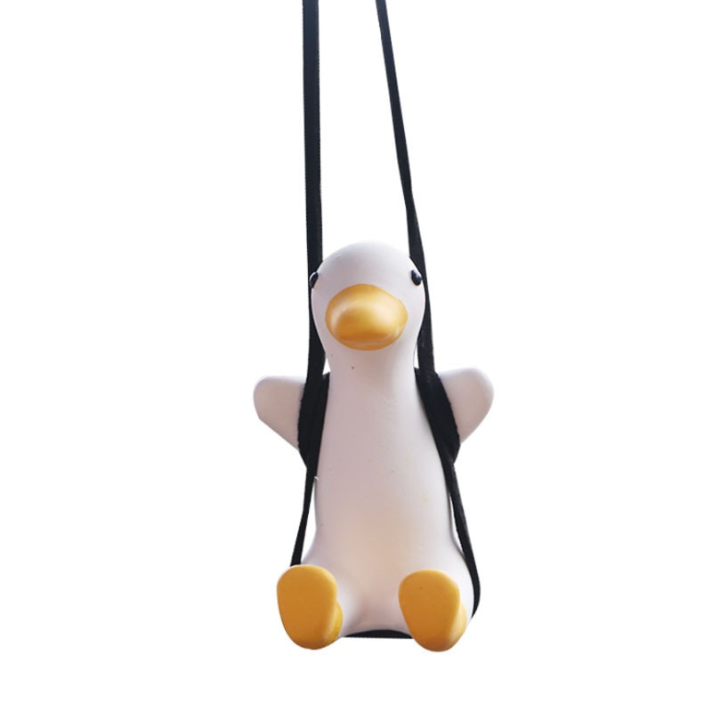 Swinging Duck Car Pendant