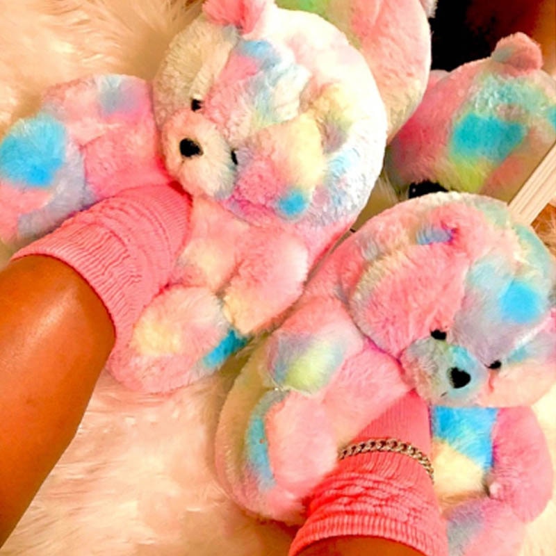 Teddy Bear Slippers