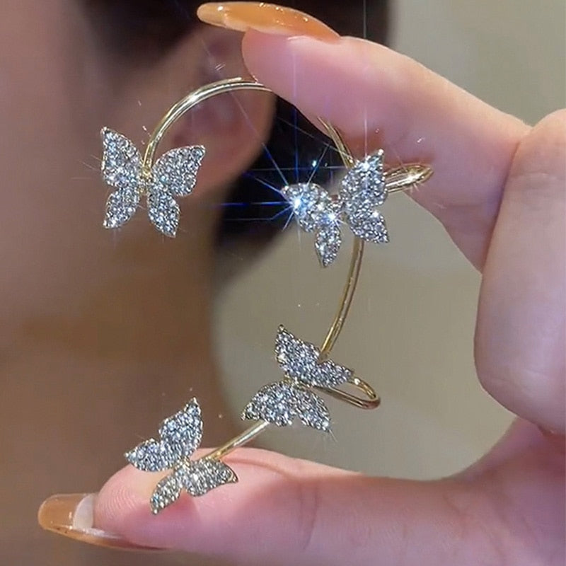 Butterfly Ear Cuffs