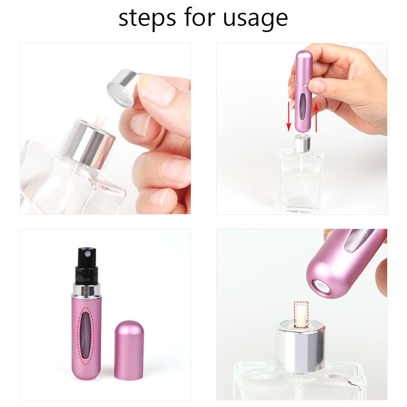 Mini Portable Perfume Travel Atomizer