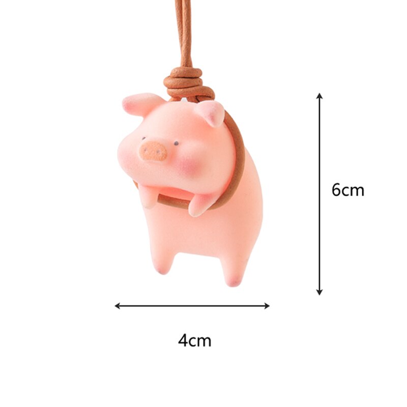 Swinging Pig Car Pendant