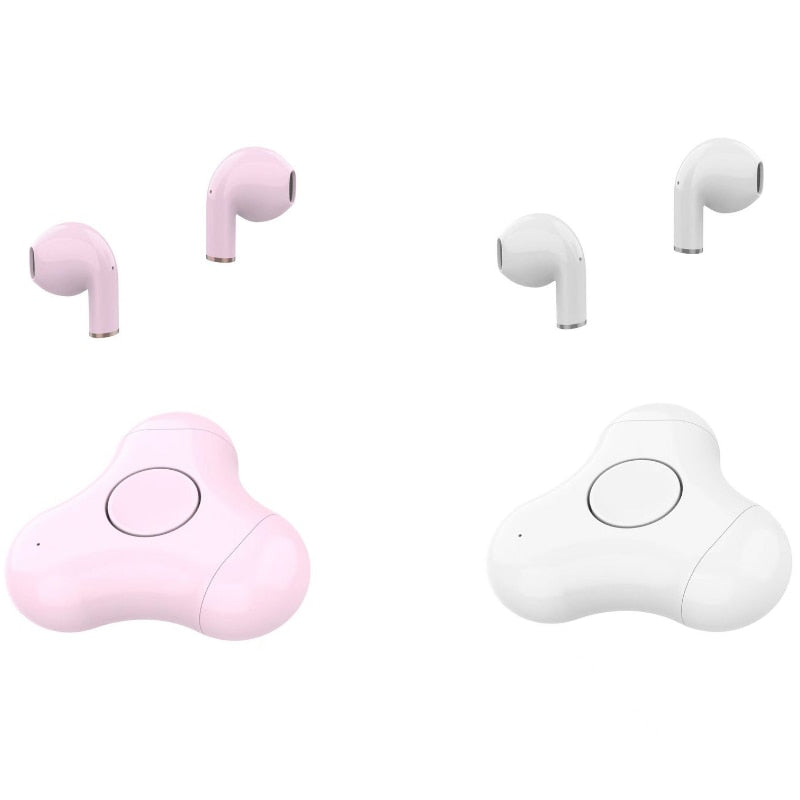 Wireless Bluetooth Earbuds with Fidget Spinner Charging Case