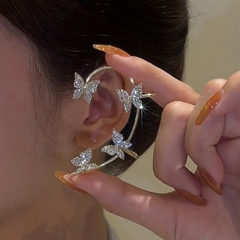 Butterfly Ear Cuffs