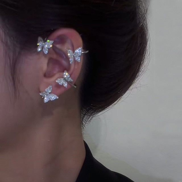 Butterfly Ear Cuffs